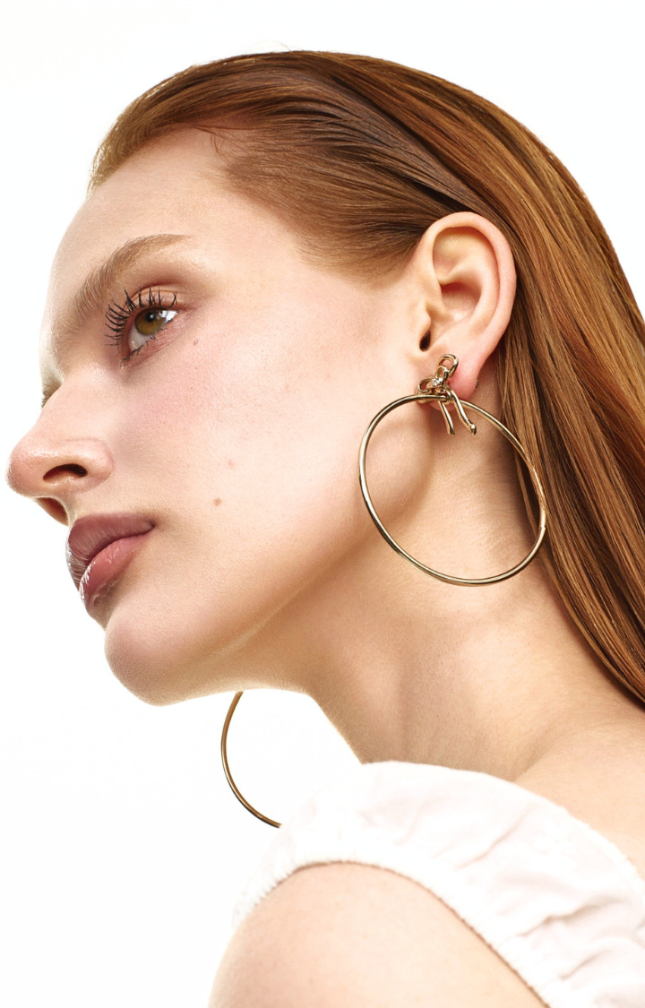 VOWLESS ORBIT HOOP EARRINGS