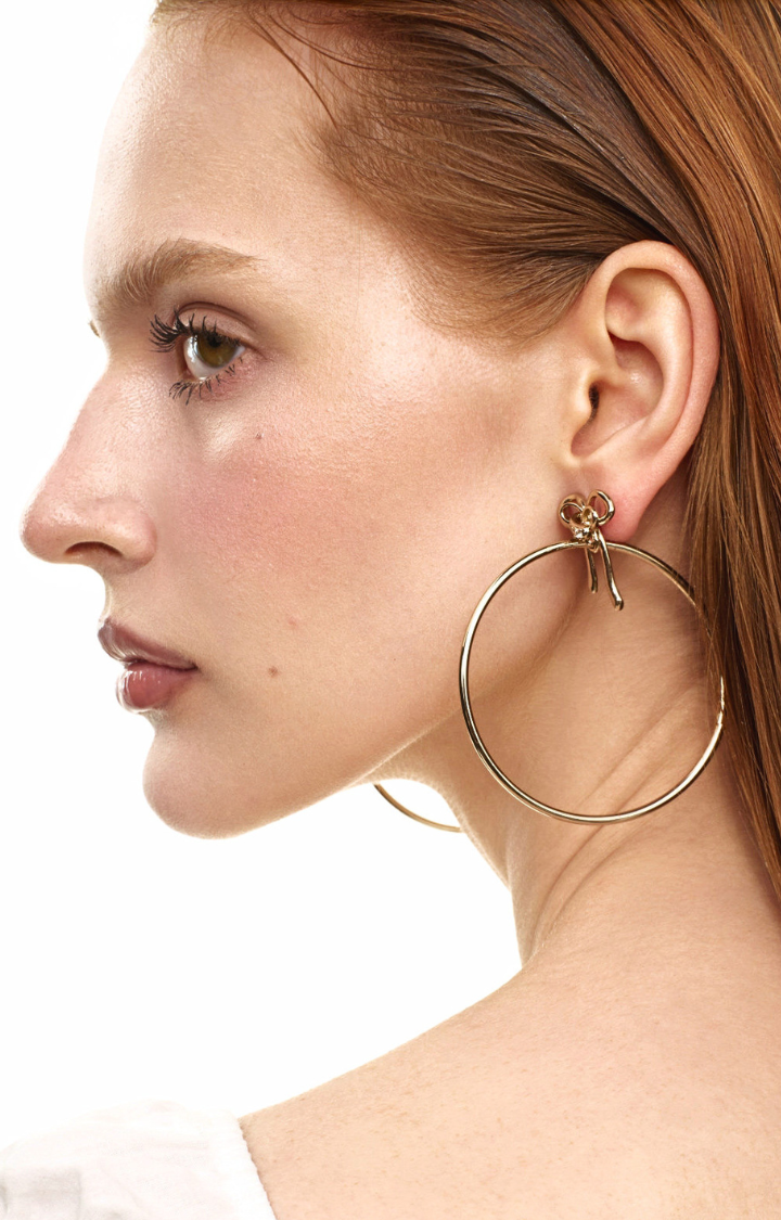 VOWLESS ORBIT HOOP EARRINGS
