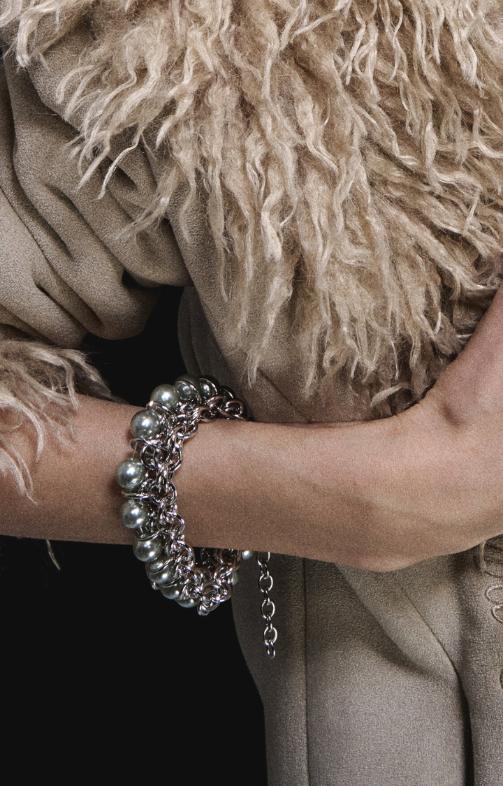 SOFT THREAT PEARL CHAIN BRACELET