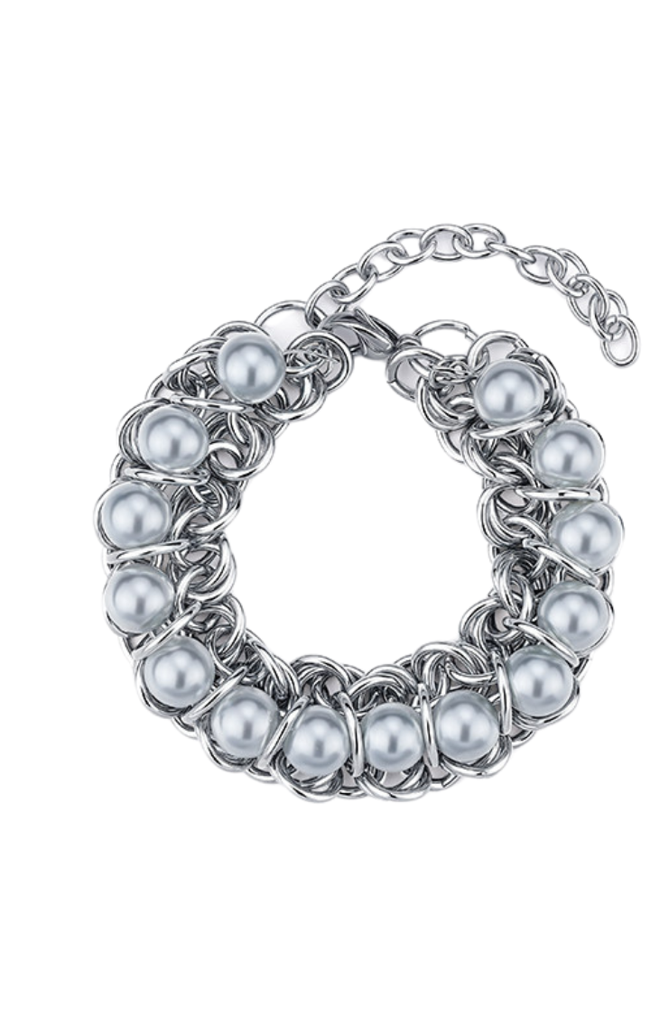 SOFT THREAT PEARL CHAIN BRACELET