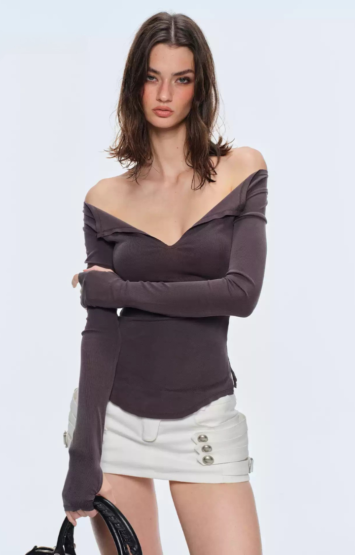 SILENT OFFENSE LOW-RISE SKORT IN HALO WHITE