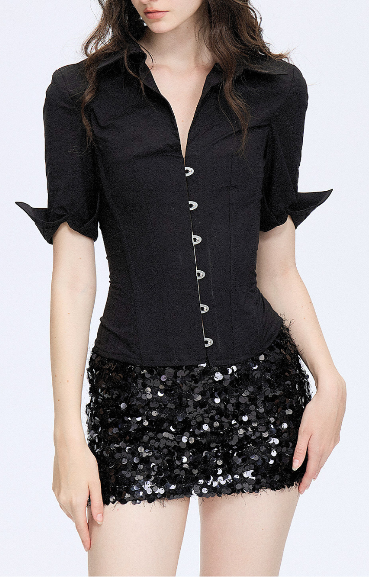 DISCIPLINE LACE-UP SHIRT