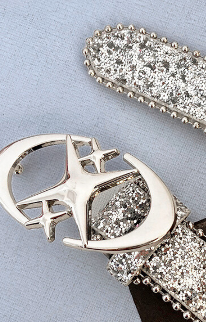GLITZ LOCK BELT  RHINESTONE BUCKLE EDITION