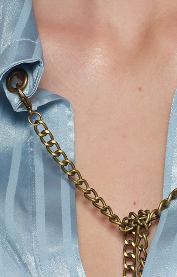 SOFT COMMAND CHAIN SHIRT IN ICE STATIC