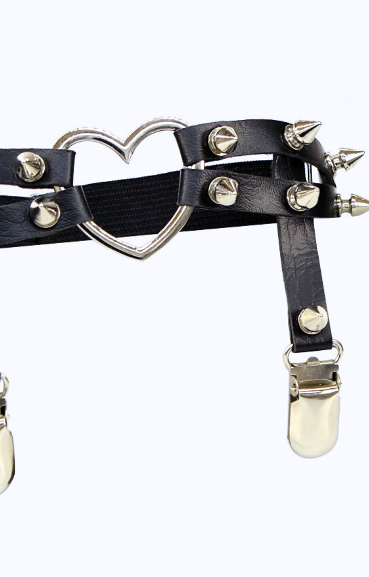 HEARTBREAKER THIGH HARNESS SERIES – BLACK VICE & WHITE HEAT