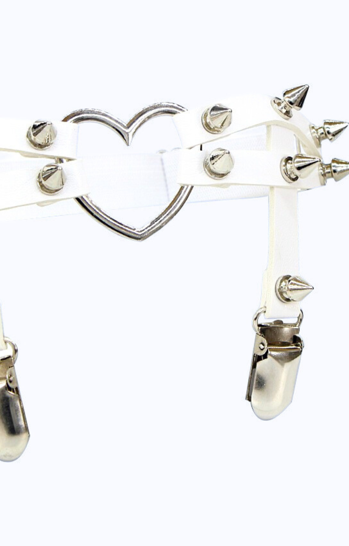 HEARTBREAKER THIGH HARNESS SERIES – BLACK VICE & WHITE HEAT