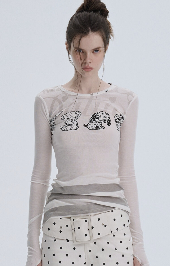 QUIET TOYS LONG SLEEVE TOP