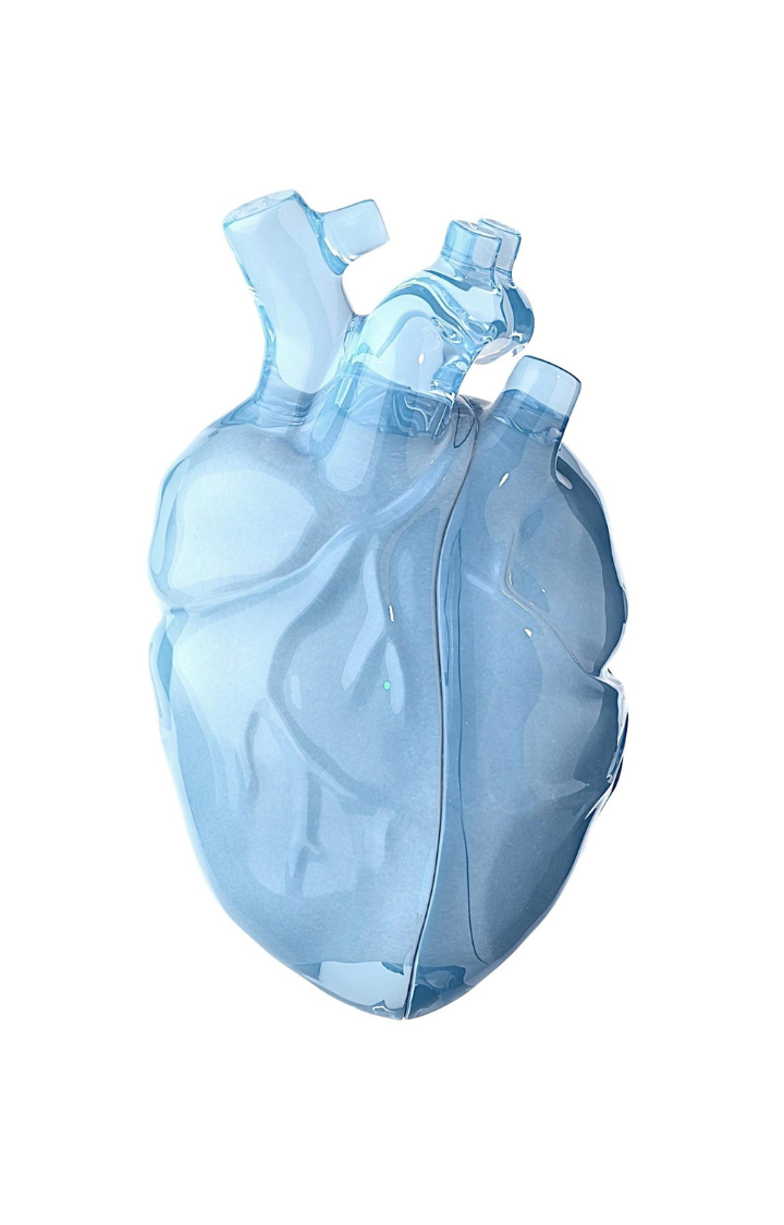 HEART GRENADE AIRPODS CASE - ICY BLUE