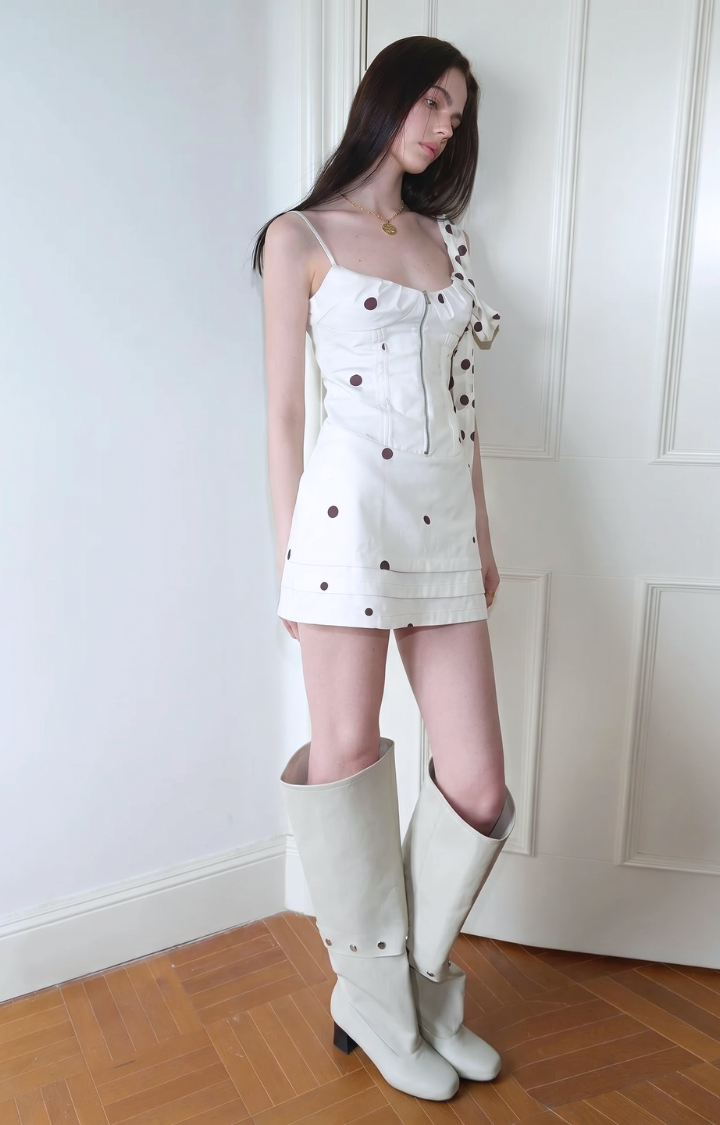 PEARL BLOSSOM CAMI MINI DRESS