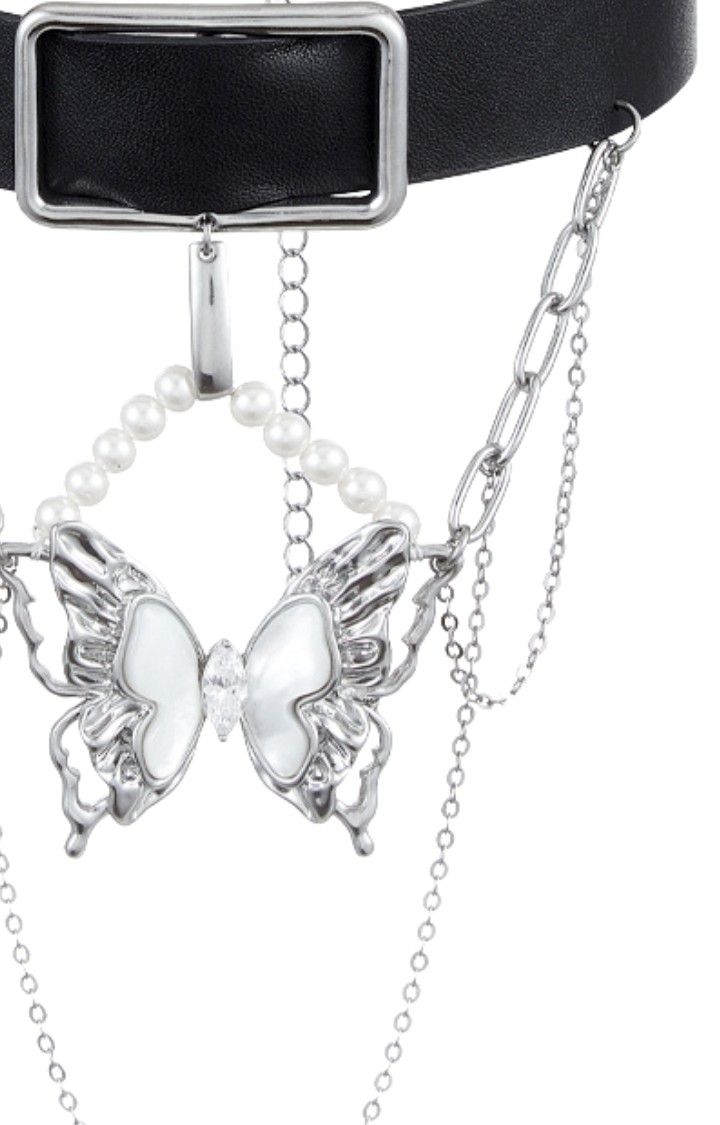 WHITE VENOM COLLAR