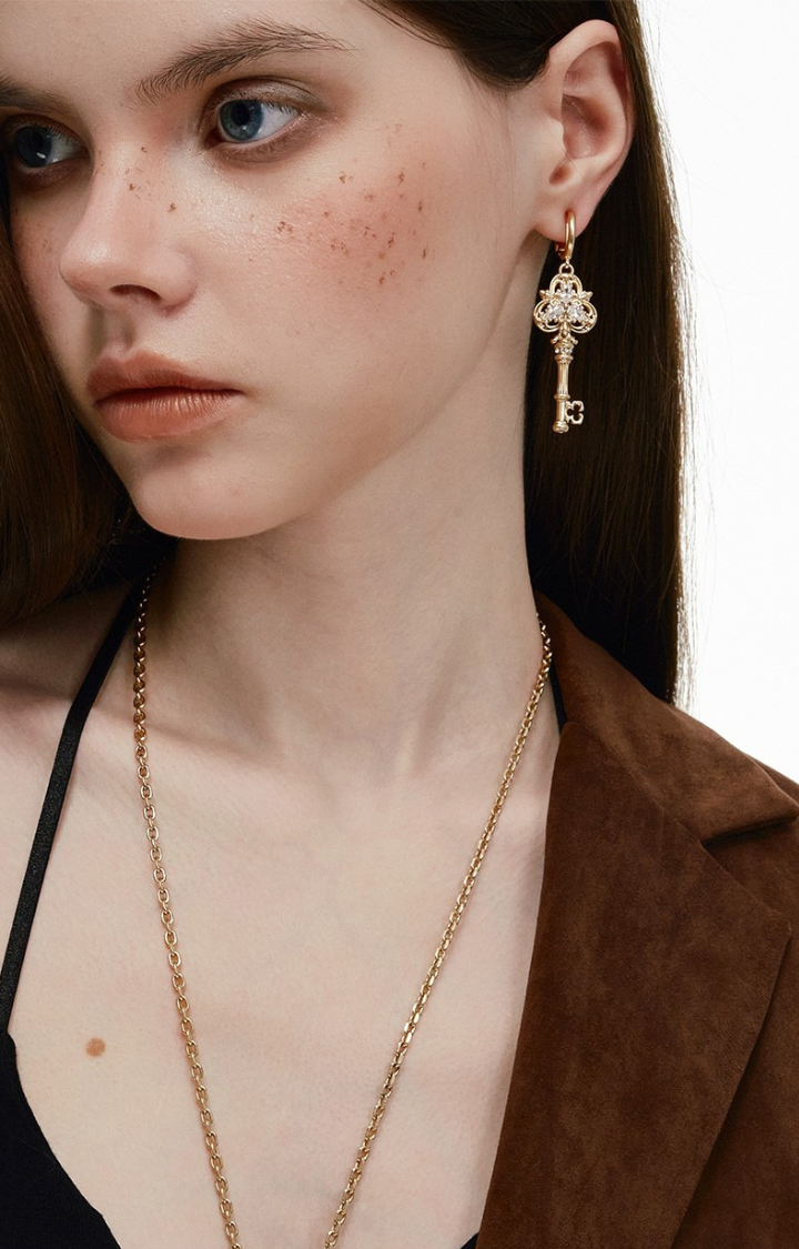 MIDNIGHT KEY DROP EARRINGS