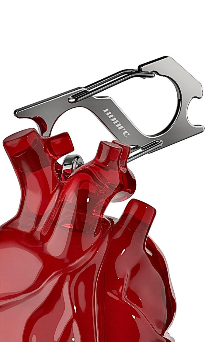 HEART GRENADE AIRPODS CASE - SHOCK RED