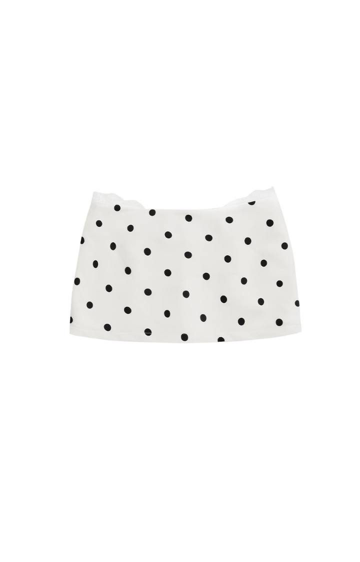 SWEET LIE POLKA MICRO SKIRT