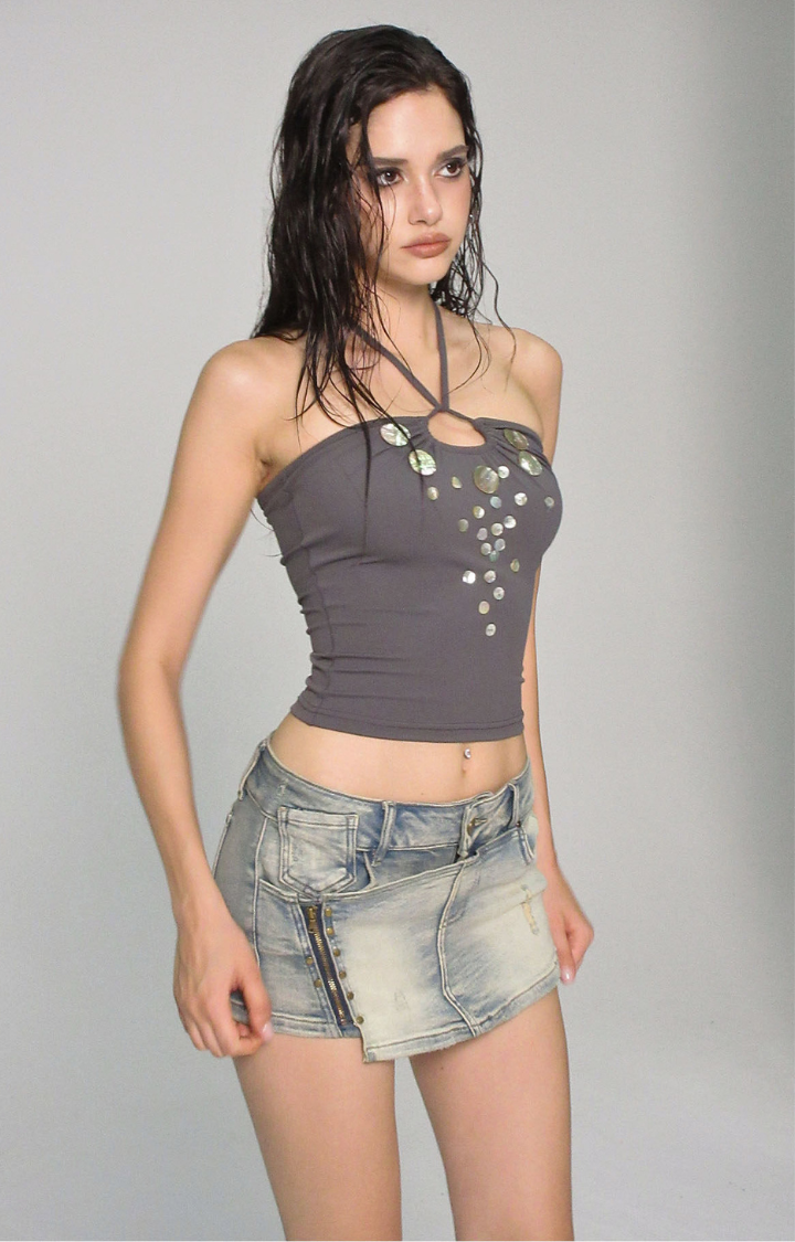 LOW RUMOR DENIM SHORTS