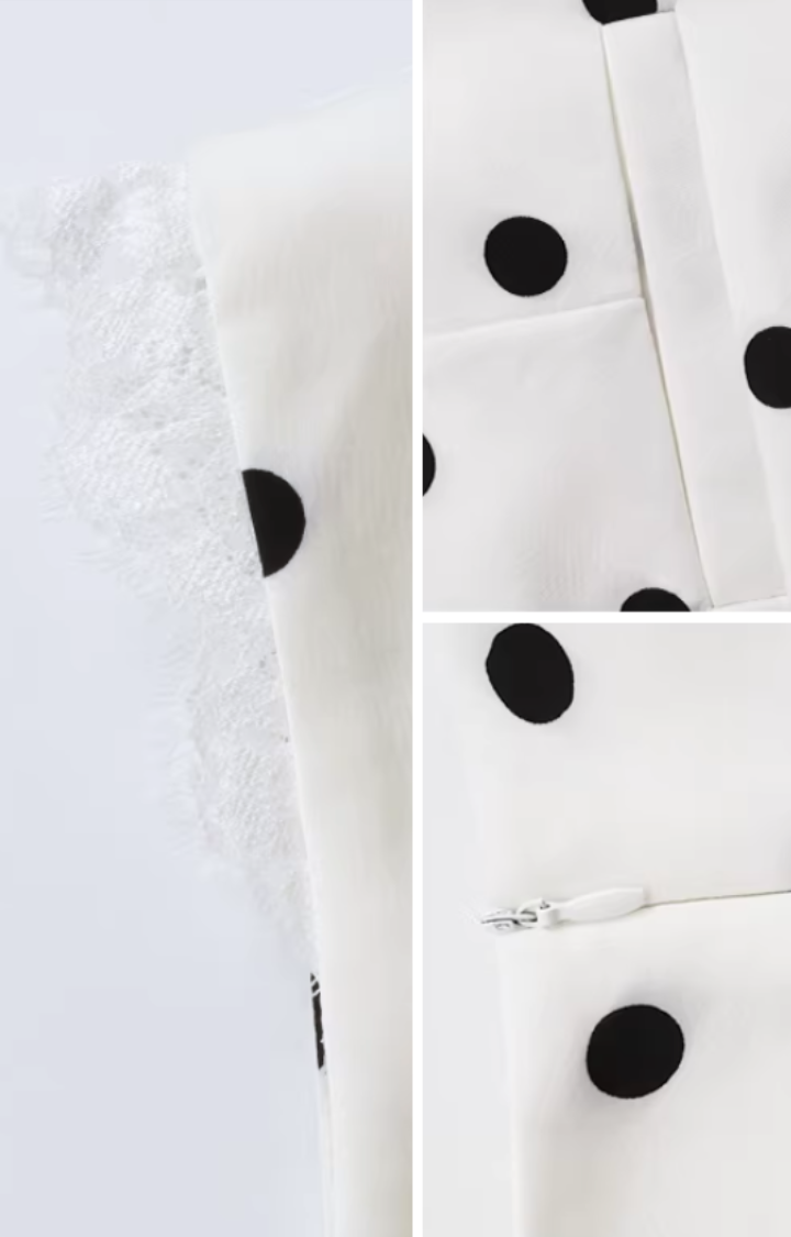 SWEET LIE POLKA MICRO SKIRT