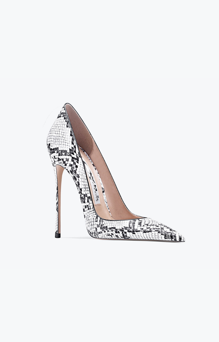 SILENT VENOM SNAKE STILETTO HEELS