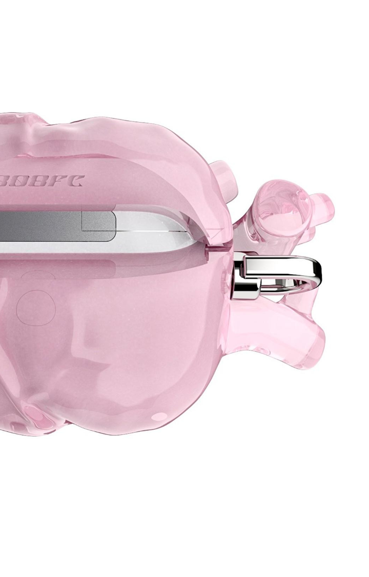 HEART GRENADE AIRPODS CASE - DREAMY JELLY PINK