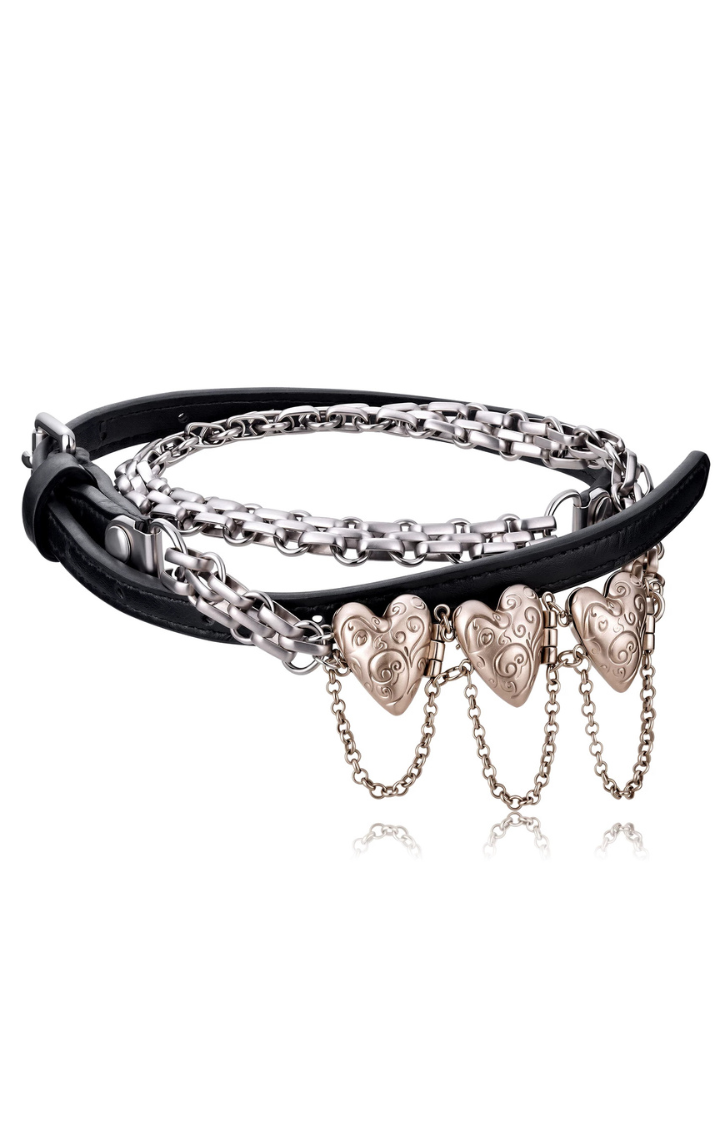 RELIC HEART COLLAR BODY CHAIN