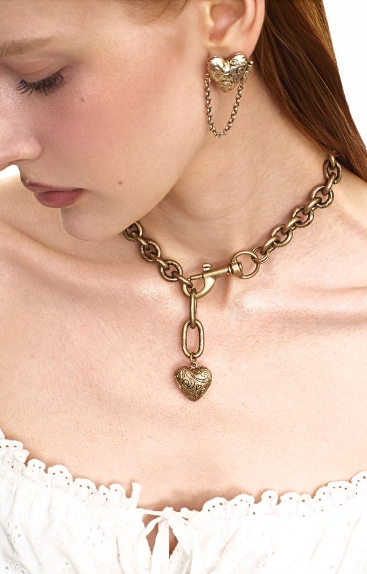 VOTIVE RELIC HEART NECKLACE