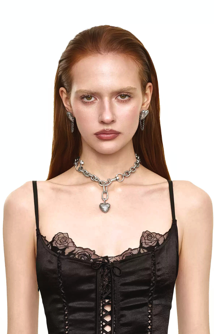 VOTIVE RELIC HEART NECKLACE
