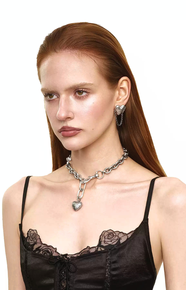 VOTIVE RELIC HEART NECKLACE