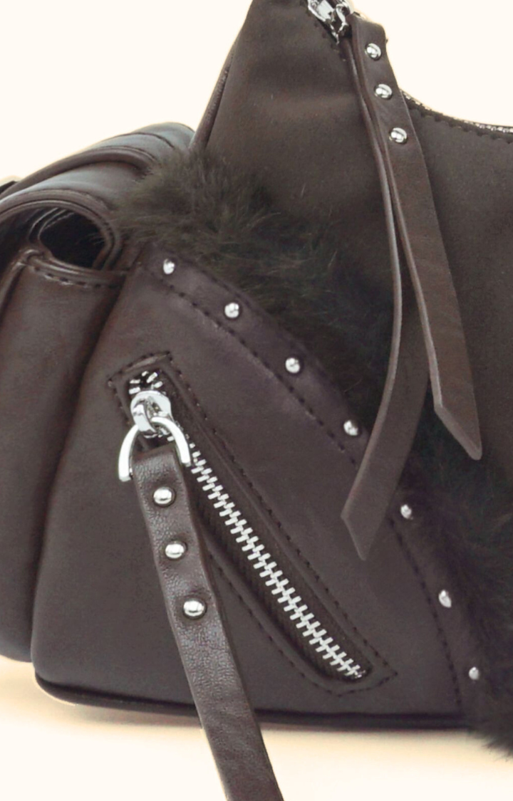 SERPENT HEART APPLE SHOULDER BAG IN MOCHA DUSK