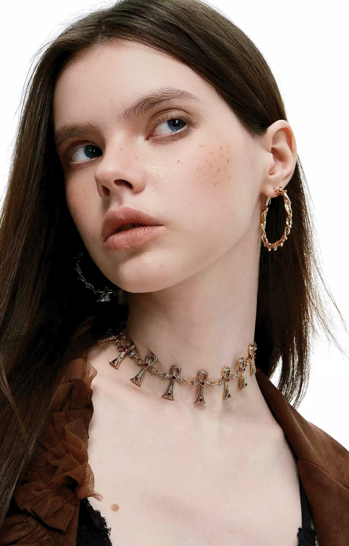 ANKH RITUAL CHOKER