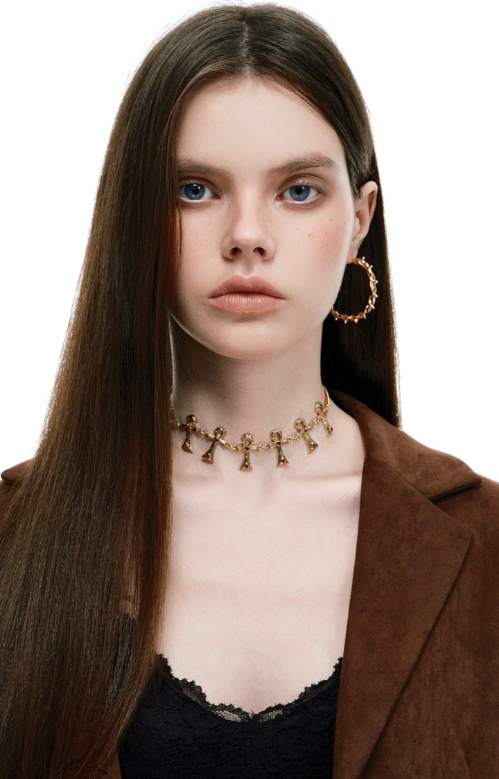 ANKH RITUAL CHOKER
