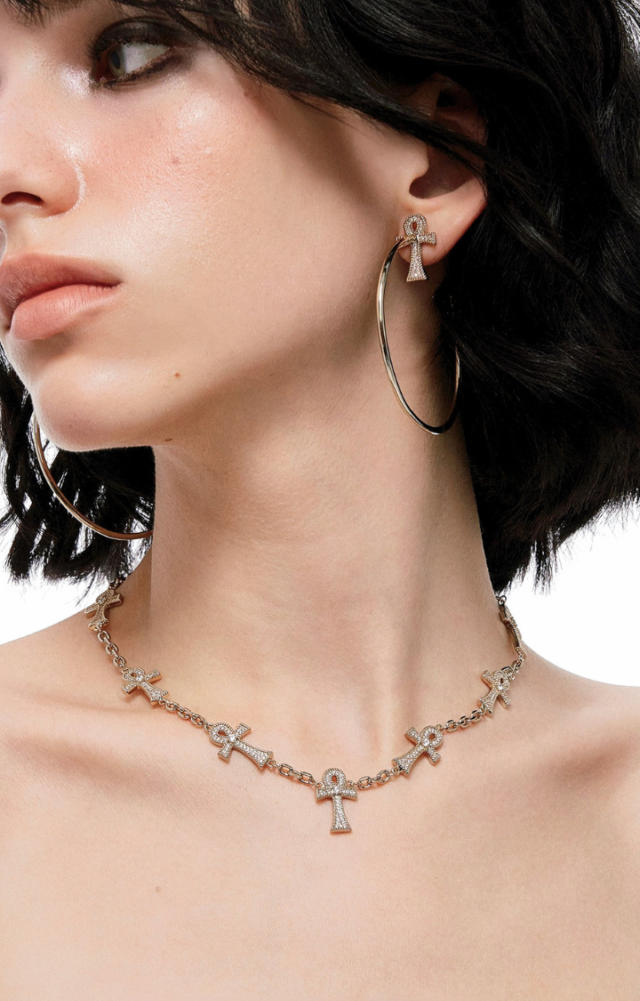 INCA HALO CHARM NECKLACE