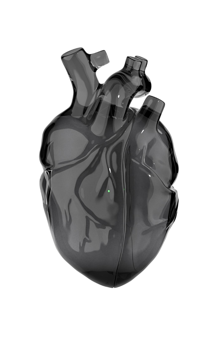 HEART GRENADE AIRPODS CASE – MIDNIGHT VOID
