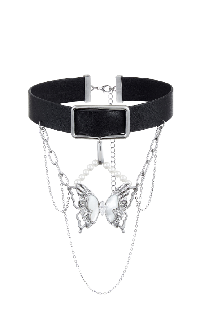WHITE VENOM COLLAR