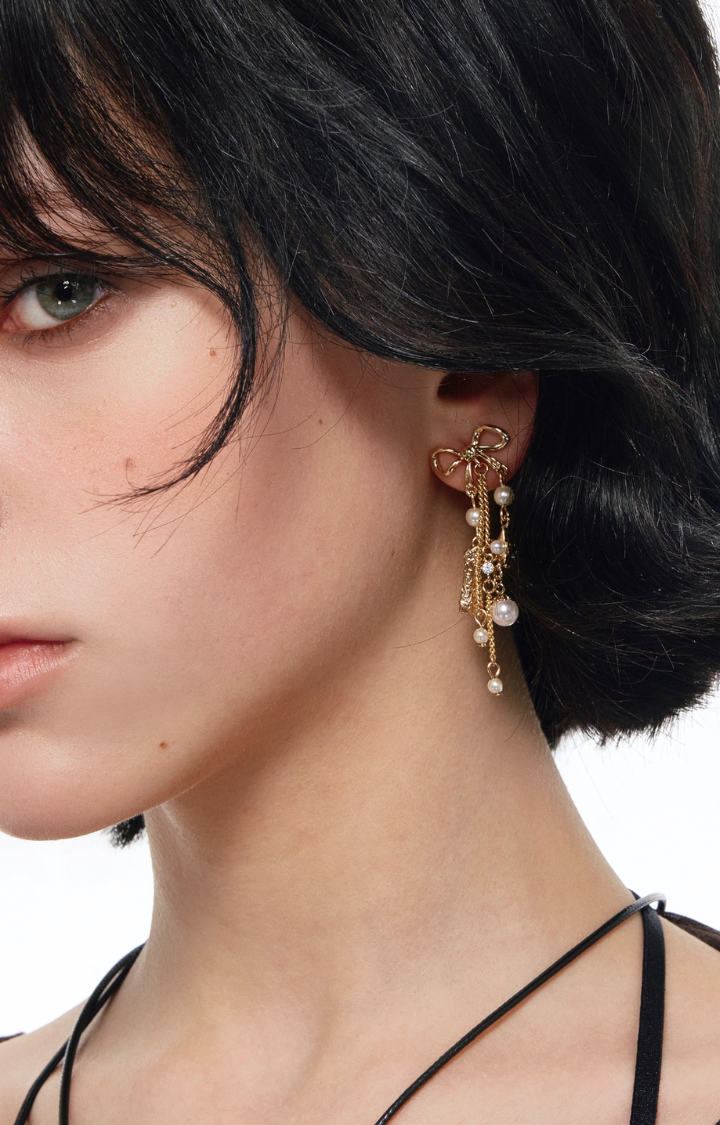 GILDED RUIN TASSEL EARRINGS