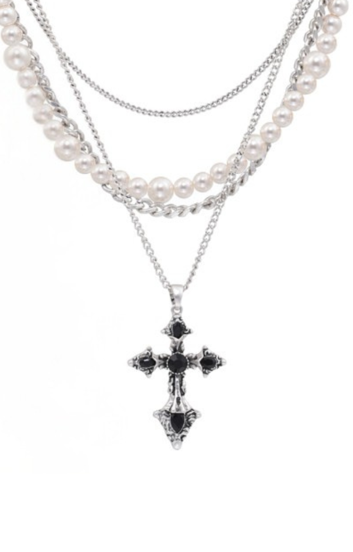 AINT TEARS CROSS NECKLACE – CURSED NIGHT