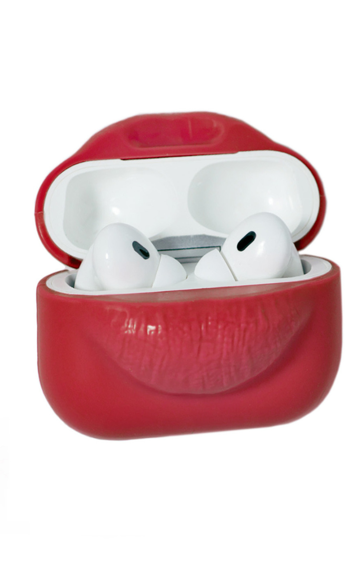 GLITTER BRAT KISSY POD CASE IN CHERRY RED