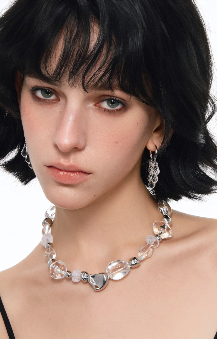 ICE VEIL DROP EARRINGS