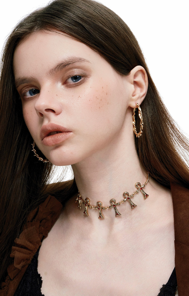 ANKH RITUAL CHOKER