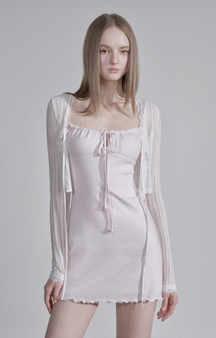 VEIL CONTROL SHEER CARDIGAN