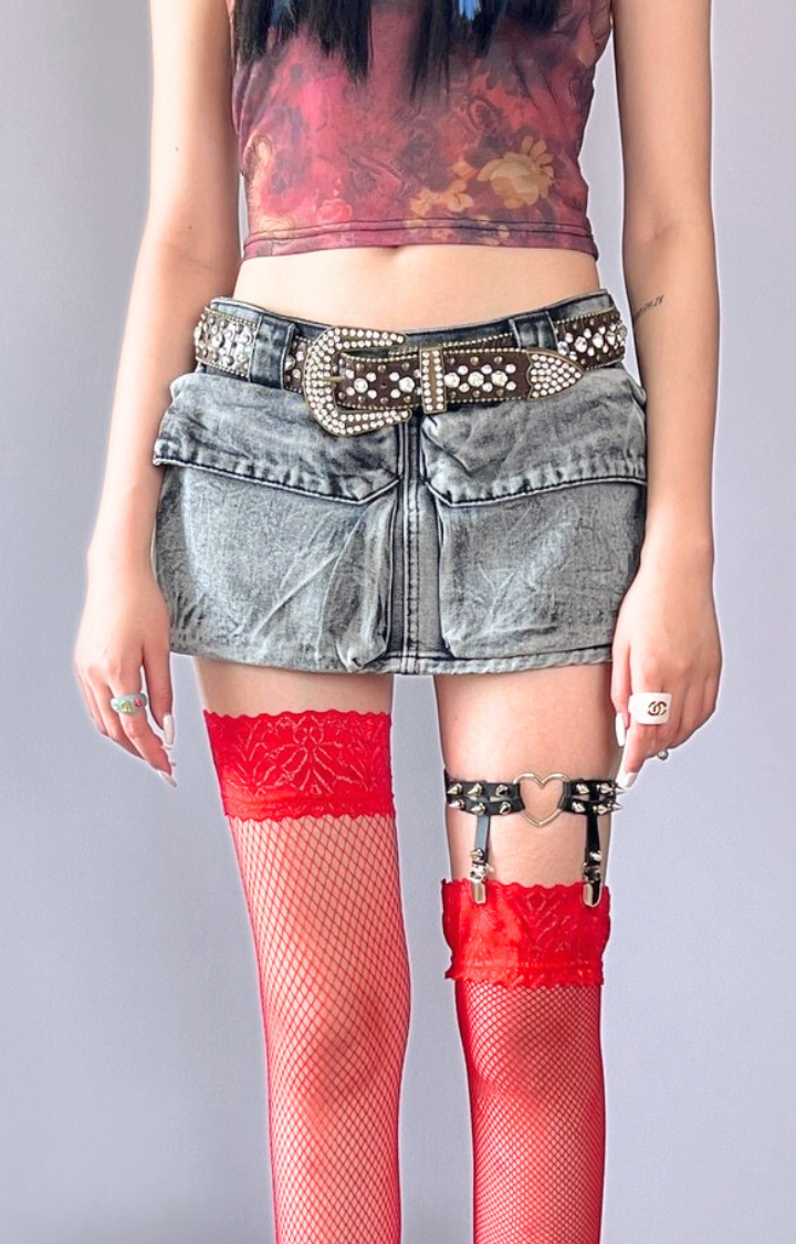 HEARTBREAKER THIGH HARNESS SERIES – BLACK VICE & WHITE HEAT