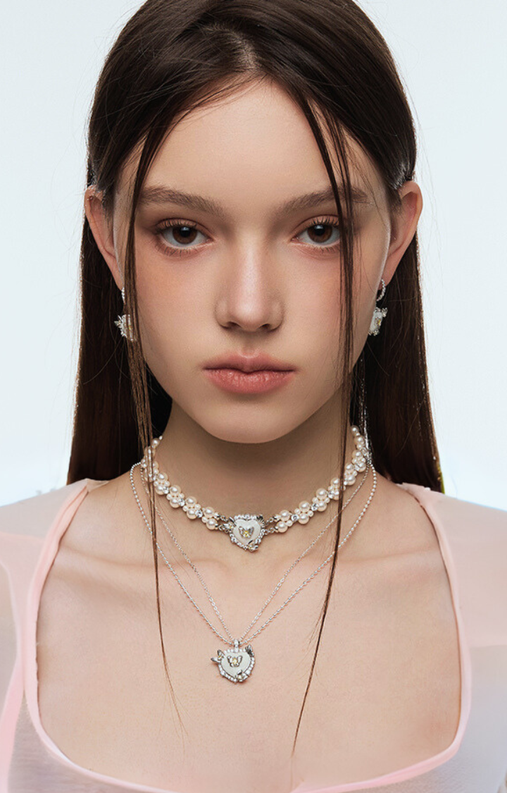 LOCKED IN LOVE – PEARL, HEART & BUTTERFLY JEWELRY SET (GIFT BOXED)