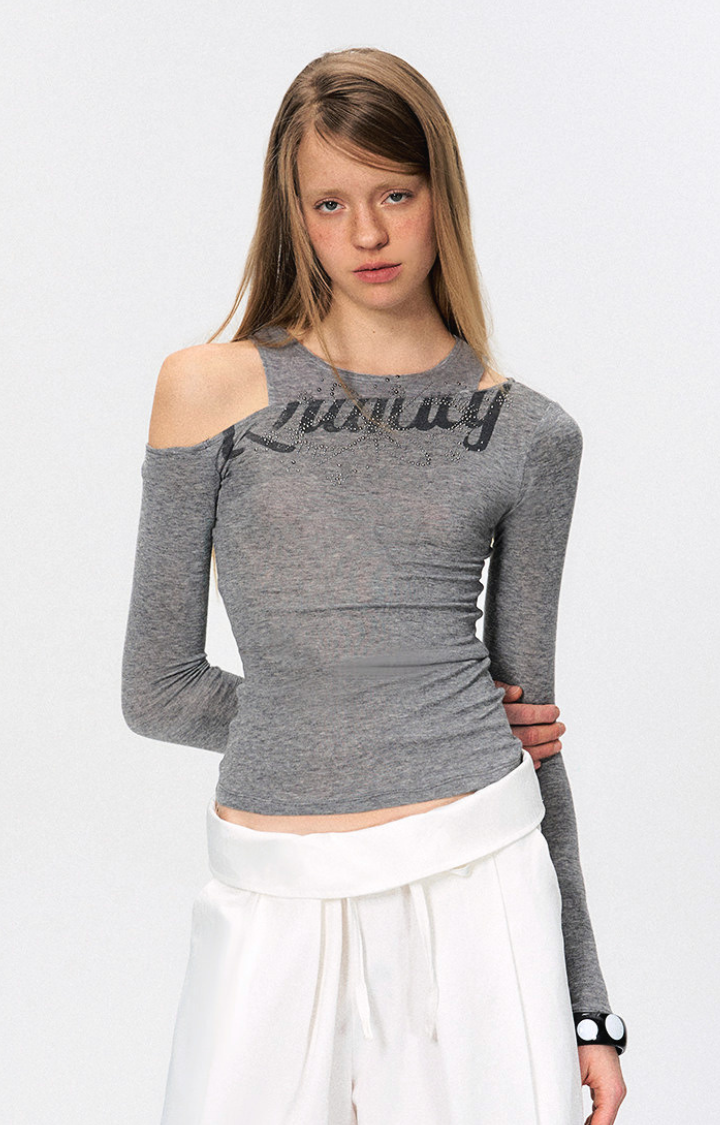 ASH SIGNAL SHOULDER TOP