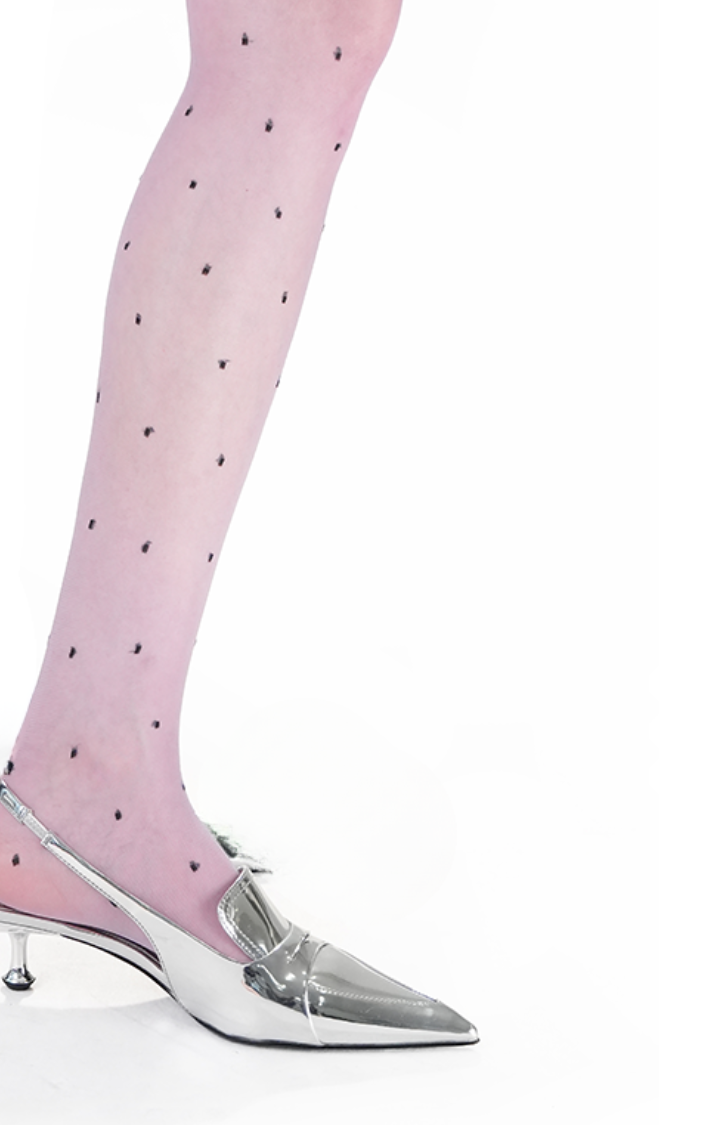 SUGAR TRAP DOT SHEER TIGHTS