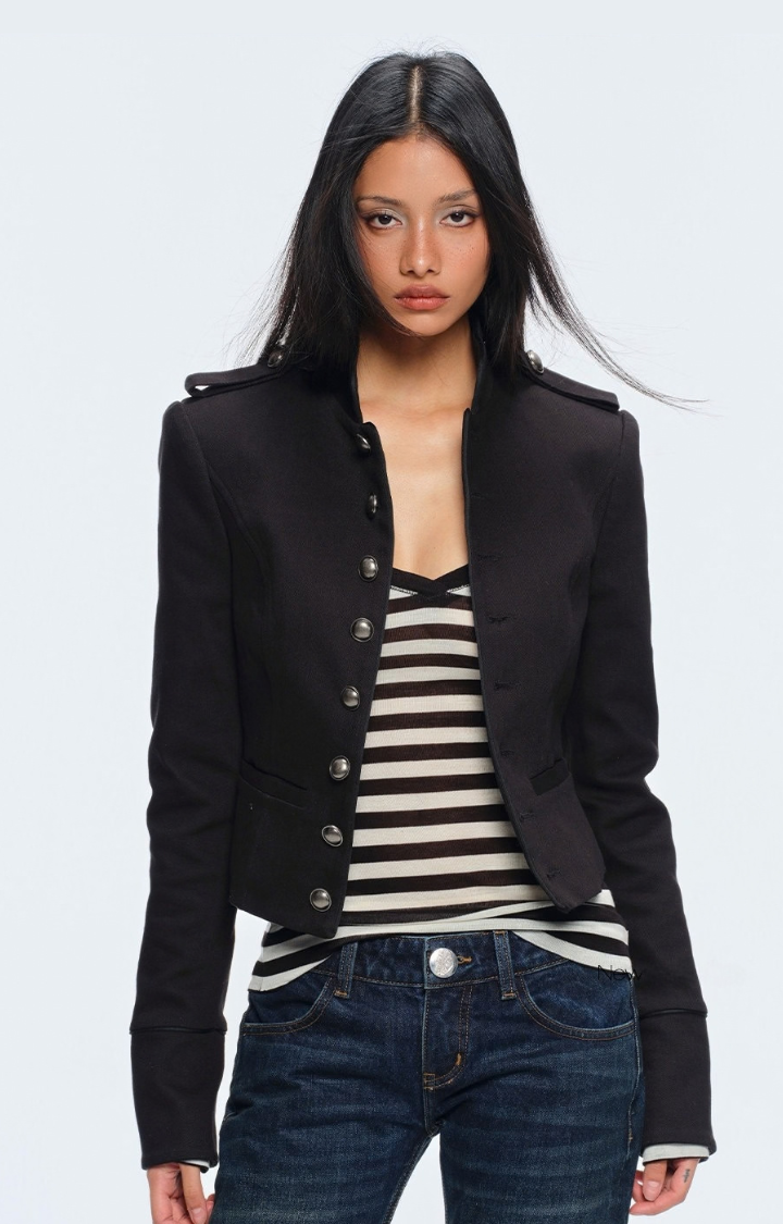 MIDNIGHT AUTHORITY STRUCTURED JACKET