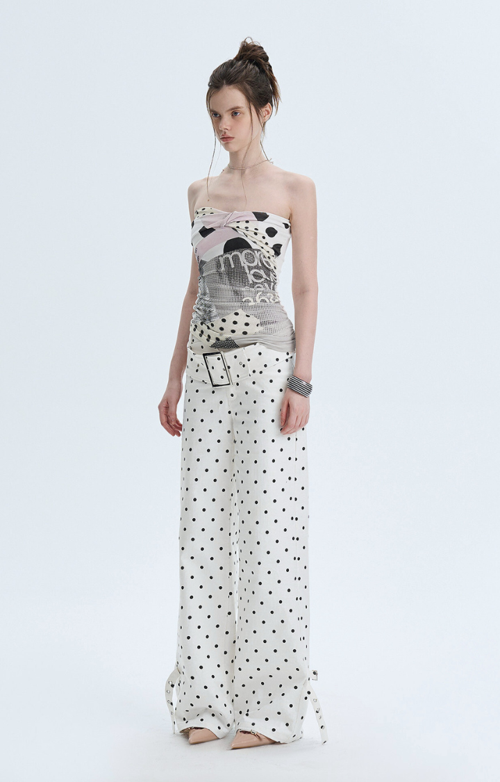VELVET RIOT POLKA TROUSERS