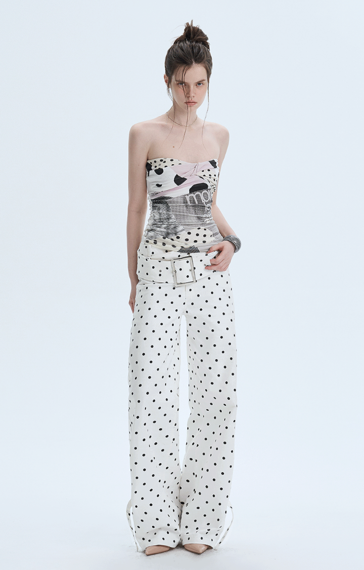 VELVET RIOT POLKA TROUSERS