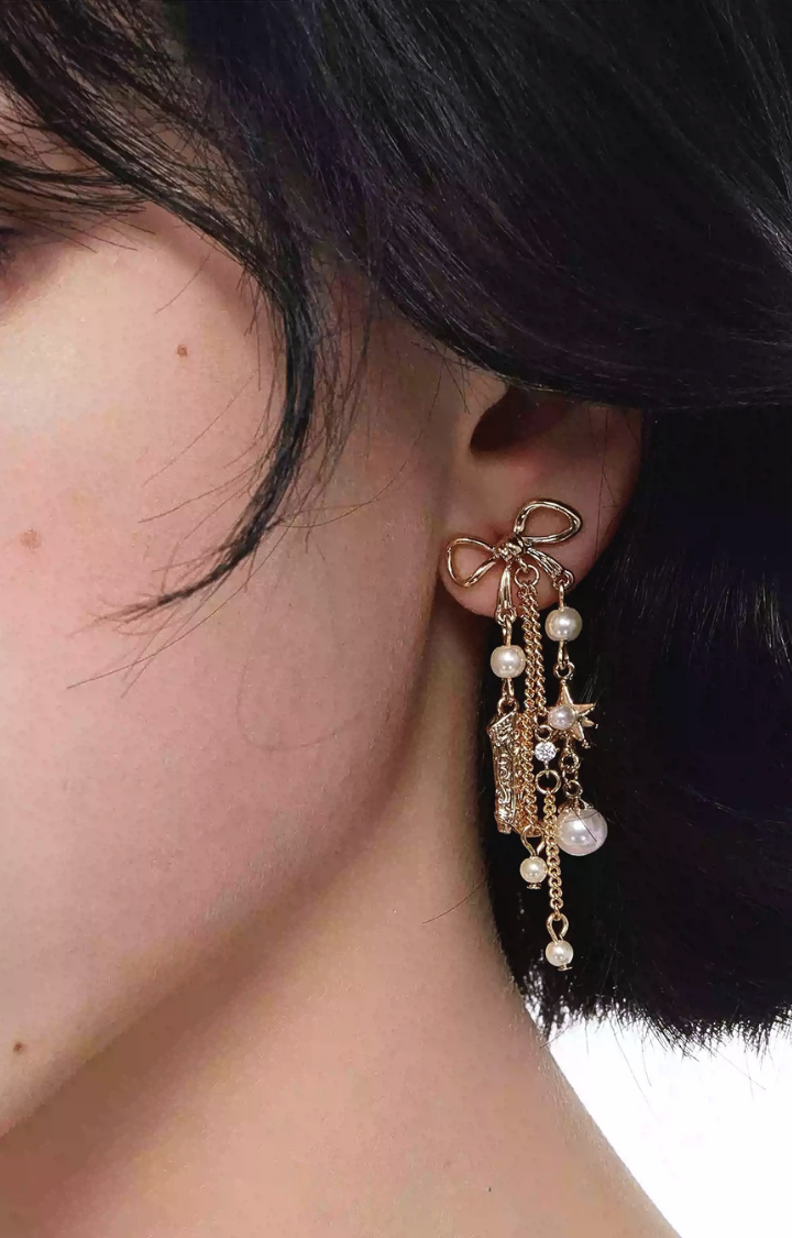 GILDED RUIN TASSEL EARRINGS