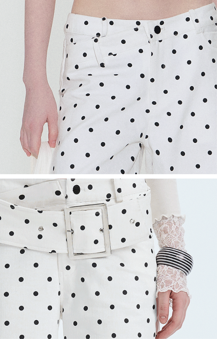 VELVET RIOT POLKA TROUSERS