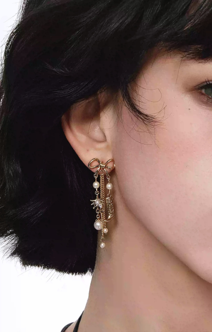 GILDED RUIN TASSEL EARRINGS