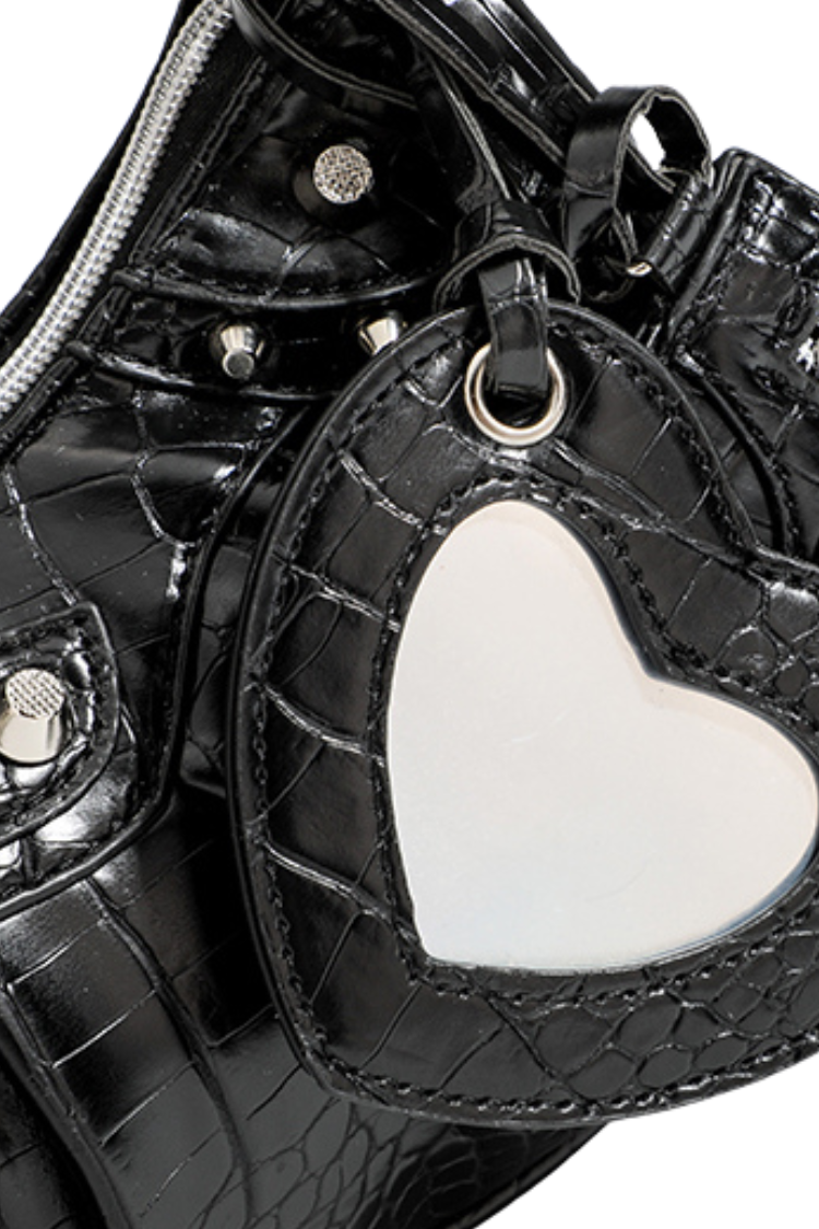 HEARTCORE BIKER SHOULDER BAG – MIDNIGHT RIOT