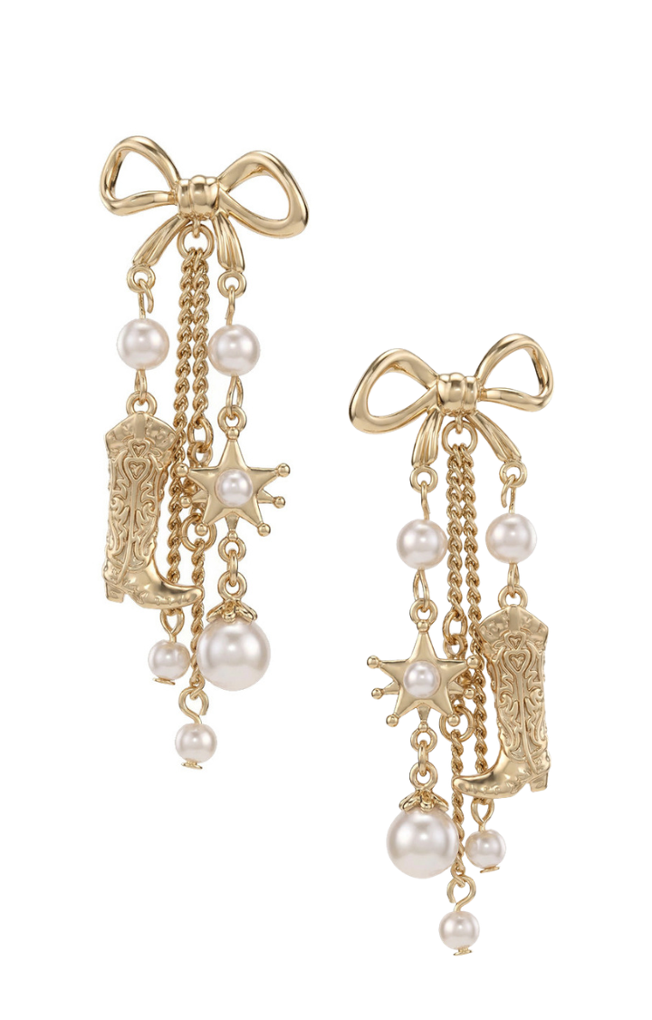 GILDED RUIN TASSEL EARRINGS