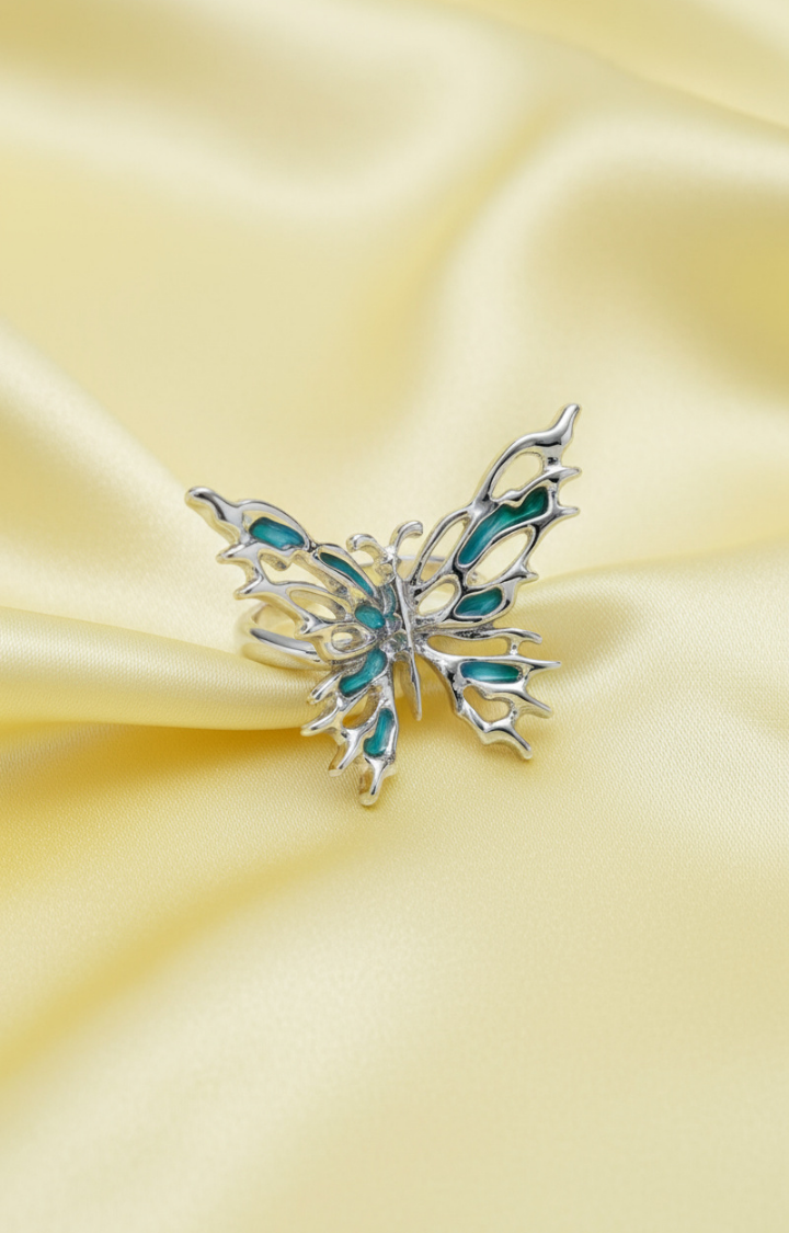 NEON VENOM BUTTERFLY RING